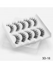 SEXYSHEEP 5Pairs 3D Mink włosów sztuczne rzęsy naturalne/grube długie rzęsy Wispy makijaż uroda rozszerzenie narzędzia