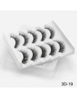 SEXYSHEEP 5Pairs 3D Mink włosów sztuczne rzęsy naturalne/grube długie rzęsy Wispy makijaż uroda rozszerzenie narzędzia