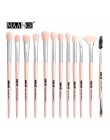 MAANGE Pro 3/5/12 szt/dużo zestaw pędzli do makijażu cieni do powiek Eyeliner Eyeliner pędzle do brwi do makijażu nowy