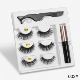 SEXYSHEEP magnetyczne rzęsy Eyeliner zalotka Set5 magnes naturalne długie magnetyczne sztuczne rzęsy z magnetycznym Eyeliner