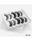 SEXYSHEEP 5Pairs 3D Mink włosów sztuczne rzęsy naturalne/grube długie rzęsy Wispy makijaż uroda rozszerzenie narzędzia