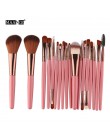 MAANGE 6/15/18Pcs makijaż szczotki zestaw narzędzi kosmetycznych proszek cień do powiek Fundacja Blush mieszanie piękno makijaż 