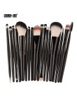 MAANGE 6/15/18Pcs makijaż szczotki zestaw narzędzi kosmetycznych proszek cień do powiek Fundacja Blush mieszanie piękno makijaż 
