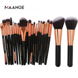 MAANGE 20/22Pcs piękno makijaż pędzle zestaw kosmetyczny Fundacja proszek Blush Eye Shadow Blend makijaż pędzel zestaw narzędzi 