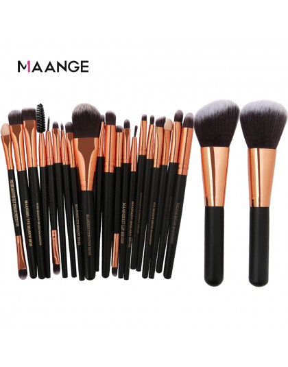 MAANGE 20/22Pcs piękno makijaż pędzle zestaw kosmetyczny Fundacja proszek Blush Eye Shadow Blend makijaż pędzel zestaw narzędzi 