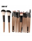 MAANGE 6/15/18Pcs makijaż szczotki zestaw narzędzi kosmetycznych proszek cień do powiek Fundacja Blush mieszanie piękno makijaż 