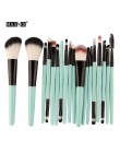 MAANGE 6/15/18Pcs makijaż szczotki zestaw narzędzi kosmetycznych proszek cień do powiek Fundacja Blush mieszanie piękno makijaż 
