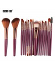 MAANGE 6/15/18Pcs makijaż szczotki zestaw narzędzi kosmetycznych proszek cień do powiek Fundacja Blush mieszanie piękno makijaż 