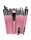 MAANGE 6/15/18Pcs makijaż szczotki zestaw narzędzi kosmetycznych proszek cień do powiek Fundacja Blush mieszanie piękno makijaż 