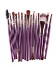 MAANGE 6/15/18Pcs makijaż szczotki zestaw narzędzi kosmetycznych proszek cień do powiek Fundacja Blush mieszanie piękno makijaż 
