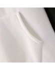 Śliczne bluzy z kapturem z pandą jesień bluza damskie swetry damskie piękny nadruk z pandą bluzy dla pań jesienne bluzy Pull Fem