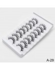 SEXYSHEEP 4/8 pairs 3D rzęsy z norek naturalne sztuczne rzęsy dramatyczna objętość sztuczne rzęsy makijaż przedłużanie rzęs rzęs