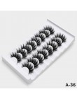 SEXYSHEEP 4/8 pairs 3D rzęsy z norek naturalne sztuczne rzęsy dramatyczna objętość sztuczne rzęsy makijaż przedłużanie rzęs rzęs