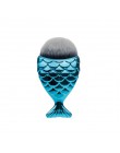 FLD 1 sztuk profesjonalny syrenka kształt Makeup muśnięcie fundacja kosmetyczne ryby przyrządy do makijażu (pędzel) zestaw Powde