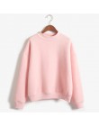Hurtownie M-XXL śliczne kobiety swetry sweter 9 kolory 2020 kurtka jesienny zima luźny polar grube przeszycie bluza kobiet