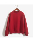 Hurtownie M-XXL śliczne kobiety swetry sweter 9 kolory 2020 kurtka jesienny zima luźny polar grube przeszycie bluza kobiet