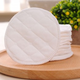10 sztuk zmywalny bawełna wielokrotnego użytku makijaż Remover Pad wkładka laktacyjna skóry Cleaner panie pielęgnacja urody kobi