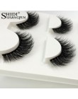 3 Pairs naturalne sztuczne rzęsy gruby makijaż prawdziwe 3d rzęsy z norek miękkie przedłużanie rzęs sztuczne rzęsy rzęsy długa n