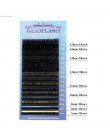 GLAMLASH Mix 7 ~ 15 mm 16 linii handmade koreański pbt przedłużanie rzęs naturalne miękkie sztuczne rzęsy z norek rzęsy do przed