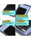 GLAMLASH Mix 7 ~ 15 mm 16 linii handmade koreański pbt przedłużanie rzęs naturalne miękkie sztuczne rzęsy z norek rzęsy do przed
