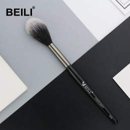 BEILI 1 sztuka syntetyczny hair Highlight blusher makeup muśnięcie długa rączka pojedynczy pędzel do makijażu 846 