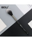 BEILI 1 sztuka syntetyczny hair Highlight blusher makeup muśnięcie długa rączka pojedynczy pędzel do makijażu 846 