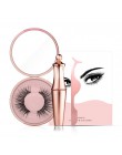 SEXYSHEEP magnetyczne rzęsy naturalny długi magnetyczny płynny Eyeliner i magnetyczne sztuczne rzęsy i pinceta zestaw zestaw do 
