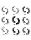Visofree rzęsy 3D rzęsy z norek krzyżujące się rzęsy z futra norki ręcznie wykonane pełne paski rzęsy 34 style cilios naturais s