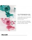 Eyeshadow Glitter krem łagodzący paznokci włosów ciała twarzy brokat żel Art Flash serce luźne cekiny krem festiwal strona dekor