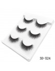 3 Pairs naturalne sztuczne rzęsy gruby makijaż prawdziwe 3d rzęsy z norek miękkie przedłużanie rzęs sztuczne rzęsy rzęsy długa n