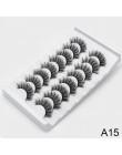 2/5/8 Pairs lashes naturalne długie 3D sztuczne rzęsy z norek grube ręcznie pełne rzęsy objętość miękkie Mink sztuczne rzęsy