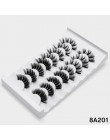 2/5/8 Pairs lashes naturalne długie 3D sztuczne rzęsy z norek grube ręcznie pełne rzęsy objętość miękkie Mink sztuczne rzęsy