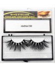 Visofree rzęsy rzęsy z norek criss-cross nici okrucieństwo bezpłatne 3D 25mm rzęsy rzęsy z norek miękkie dramatyczne rzęsy E80 m