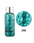 Eyeshadow Glitter krem łagodzący paznokci włosów ciała twarzy brokat żel Art Flash serce luźne cekiny krem festiwal strona dekor