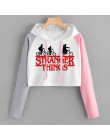 Stranger things bluza z kapturem kobieta bluzy z kapturem bluzy kpop Kawaii w koreańskim stylu oversize Harajuku bluza z kapture