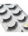 YSDO Lashes 1 box rzęsy z norek naturalne długie 3d rzęsy z norek ręcznie wykonane sztuczne rzęsy plastikowe łodygi bawełny maki