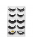YSDO Lashes 1 box rzęsy z norek naturalne długie 3d rzęsy z norek ręcznie wykonane sztuczne rzęsy plastikowe łodygi bawełny maki