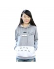 Gorąca sprzedaż jesień moda mężczyzna kobiet kreskówka totoro bluza z kapturem bluza sweter unisex bluza wiosna na co dzień płas