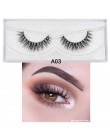 Visofree rzęsy 3D rzęsy z norek krzyżujące się rzęsy z futra norki ręcznie wykonane pełne paski rzęsy 34 style cilios naturais s