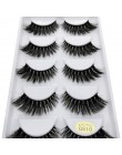 YSDO Lashes 1 box rzęsy z norek naturalne długie 3d rzęsy z norek ręcznie wykonane sztuczne rzęsy plastikowe łodygi bawełny maki
