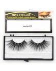 Visofree rzęsy rzęsy z norek criss-cross nici okrucieństwo bezpłatne 3D 25mm rzęsy rzęsy z norek miękkie dramatyczne rzęsy E80 m