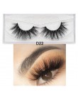 Visofree rzęsy 3D rzęsy z norek krzyżujące się rzęsy z futra norki ręcznie wykonane pełne paski rzęsy 34 style cilios naturais s