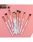 MAANGE wielofunkcyjny 5/7/10 sztuk Marbling zestaw pędzli do makijażu Eyeshadow Eyeliner korektor zestaw pędzelków Mini narzędzi