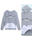 Gorąca sprzedaż jesień moda mężczyzna kobiet kreskówka totoro bluza z kapturem bluza sweter unisex bluza wiosna na co dzień płas