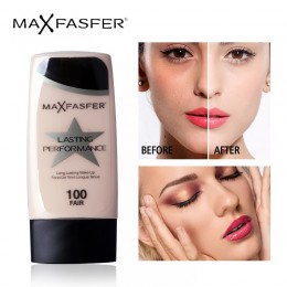 Maxfaferx Face podkład w płynie makijaż baza krem BB korektor niewidoczne pełne pokrycie wybielanie nawilżający wodoodporny