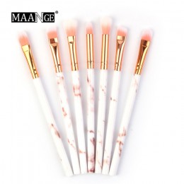 MAANGE wielofunkcyjny 5/7/10 sztuk Marbling zestaw pędzli do makijażu Eyeshadow Eyeliner korektor zestaw pędzelków Mini narzędzi