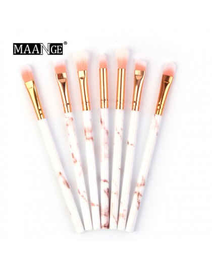 MAANGE wielofunkcyjny 5/7/10 sztuk Marbling zestaw pędzli do makijażu Eyeshadow Eyeliner korektor zestaw pędzelków Mini narzędzi