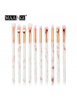 MAANGE wielofunkcyjny 5/7/10 sztuk Marbling zestaw pędzli do makijażu Eyeshadow Eyeliner korektor zestaw pędzelków Mini narzędzi