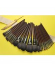 OVW Natural Goat Hair pędzle do cieni do makijażu zestaw nabor kistey Crease mieszanie podświetlanie pędzel pinceaux maquillage 