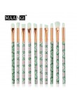 MAANGE wielofunkcyjny 5/7/10 sztuk Marbling zestaw pędzli do makijażu Eyeshadow Eyeliner korektor zestaw pędzelków Mini narzędzi